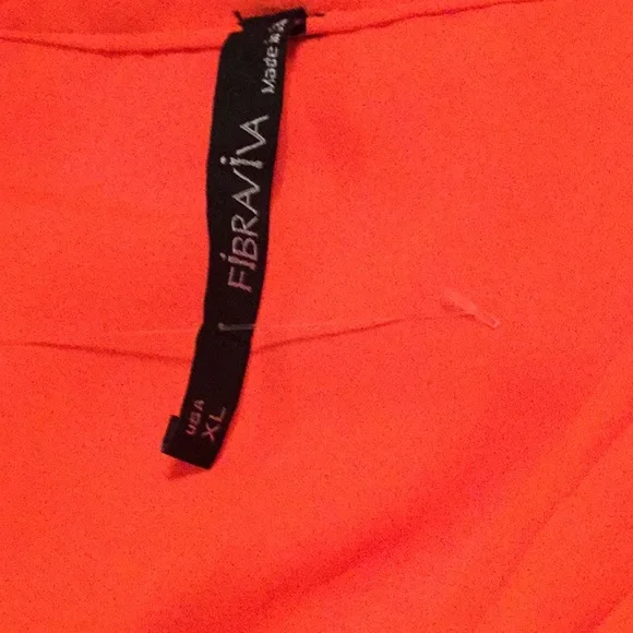 💃NWOT “ Fibraviva” Size XLG Just Way Too Colorful Top Wardrobe Must Have 💃 - Picture 9 of 10